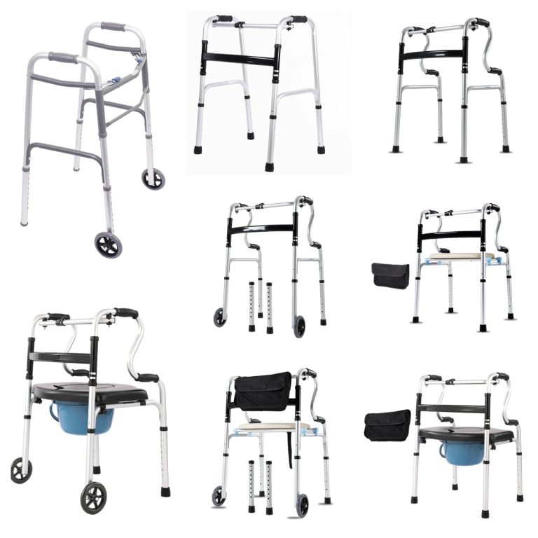 Stainless steel and aluminum styles of walker series