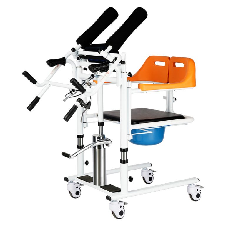 jy-t106 hydraulic transfer commode chair