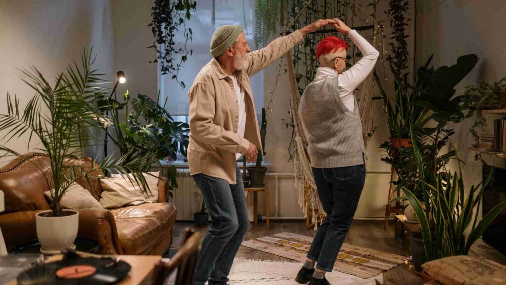 Happy life for elderly
