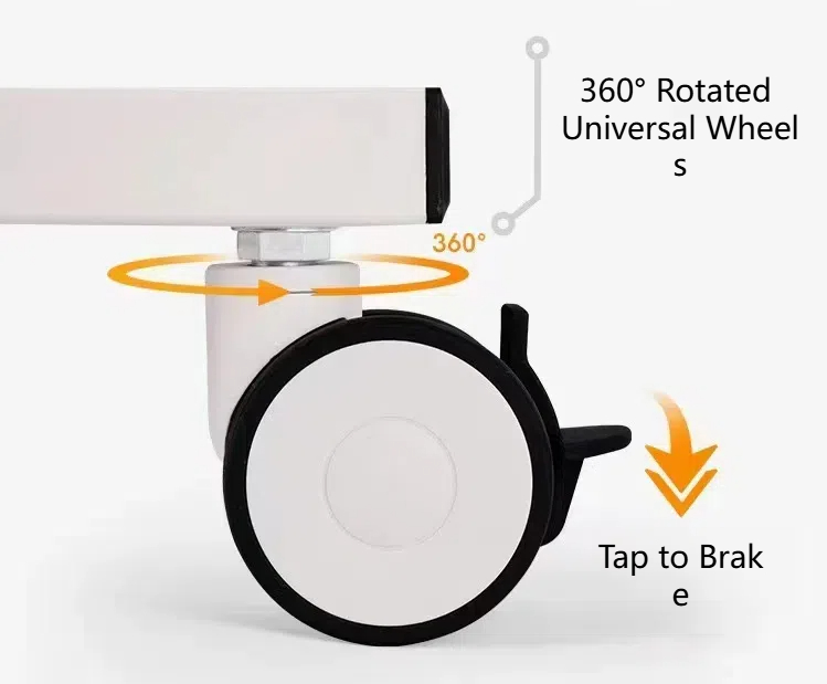 Hydraulic transfer chair-Universal Wheels