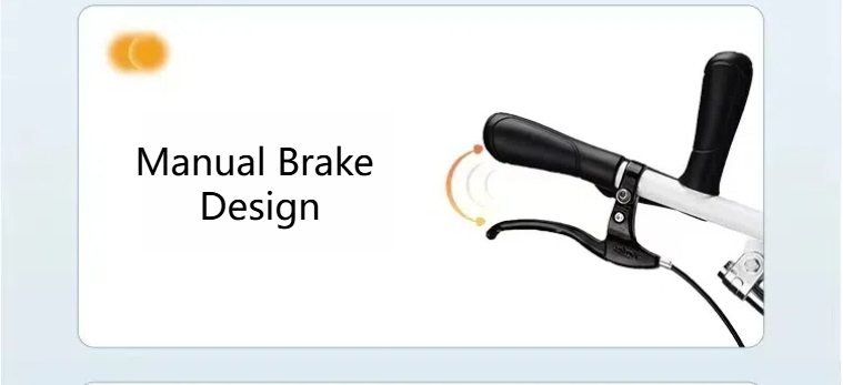 Hydraulic transfer chair-brake