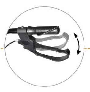 Flexible handbrake