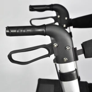 dual brakes of Foldable Rollator Walker