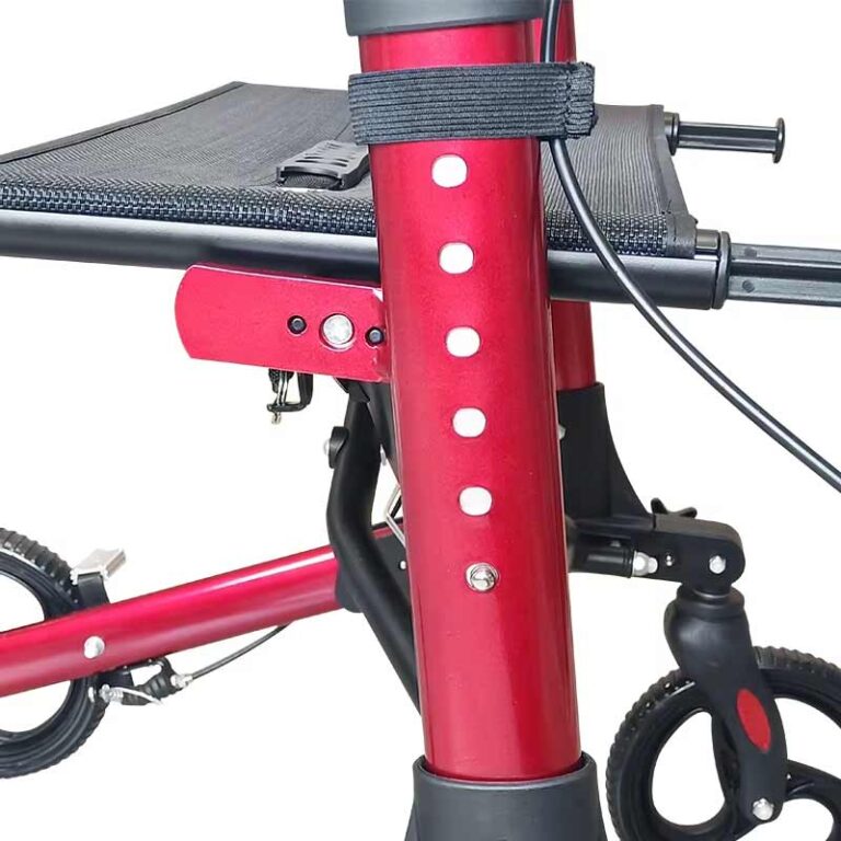 Adjustable handgrips of forearm walker