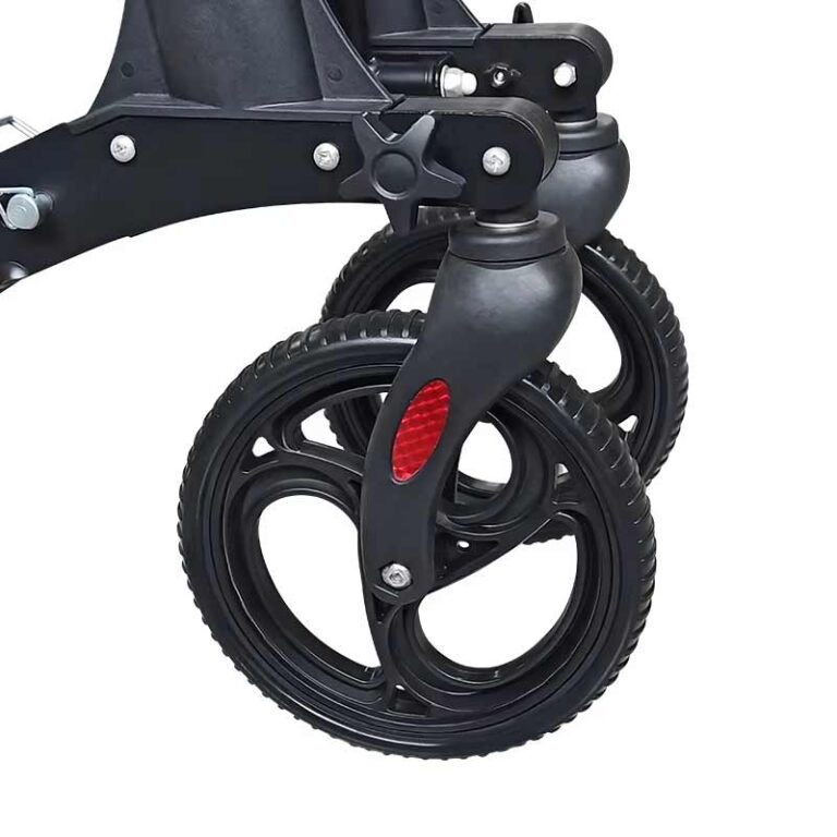 wheels of forearm rollator walker