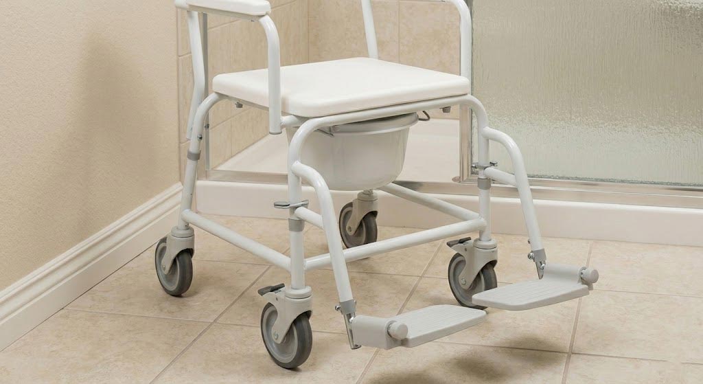 Multifunctional-medical-shower-chair